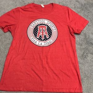 💯HP 9/17💯 Barstool men’s short sleeve T-shirt